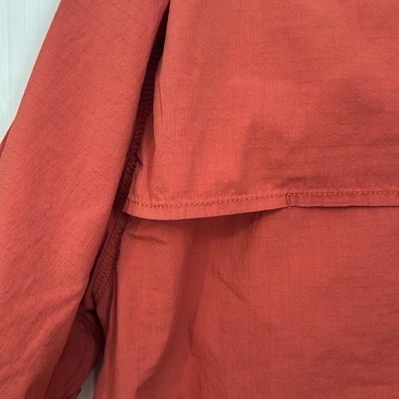 RK Performance Fishing Short Sleeve Men's Large Shirt Orange Multiple Pockets - Picture 9 of 11